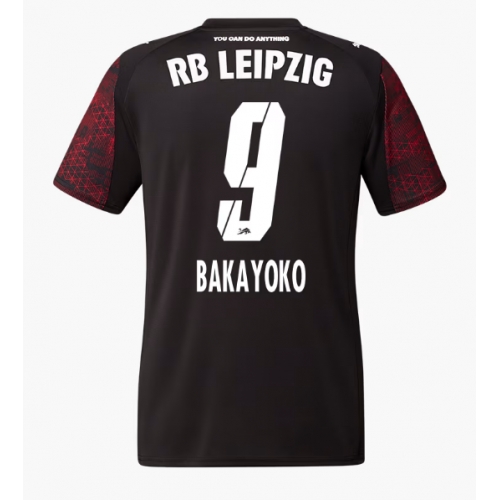 Billige Fotballdrakt RB Leipzig Johan Bakayoko #9 Replika Tredjedrakt 2025-26 Kortermet Billige Fotballdrakt RB Leipzig Johan Bakayoko #9 Replika Tredjedrakt 2025-26 Kortermet
